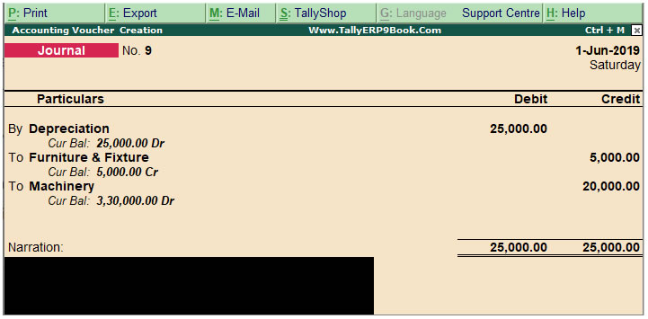 How To Write Journal Entries In Tally